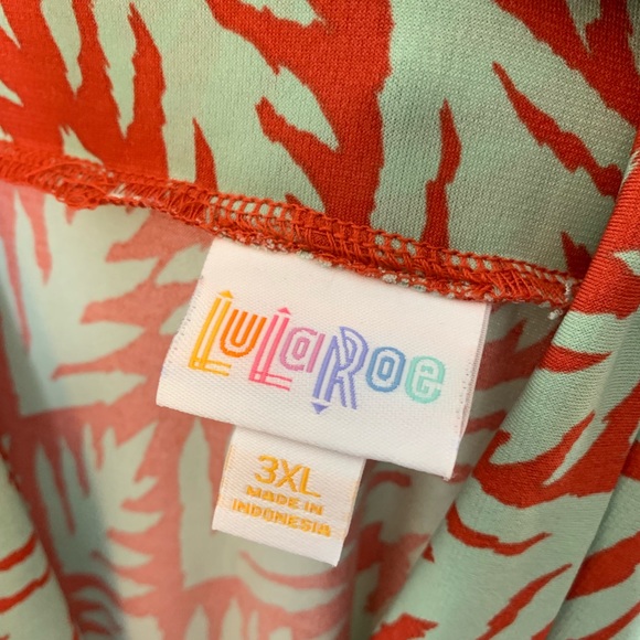 Lularoe Plus Size Midi Knee Length A Line Flowy - Picture 2 of 3